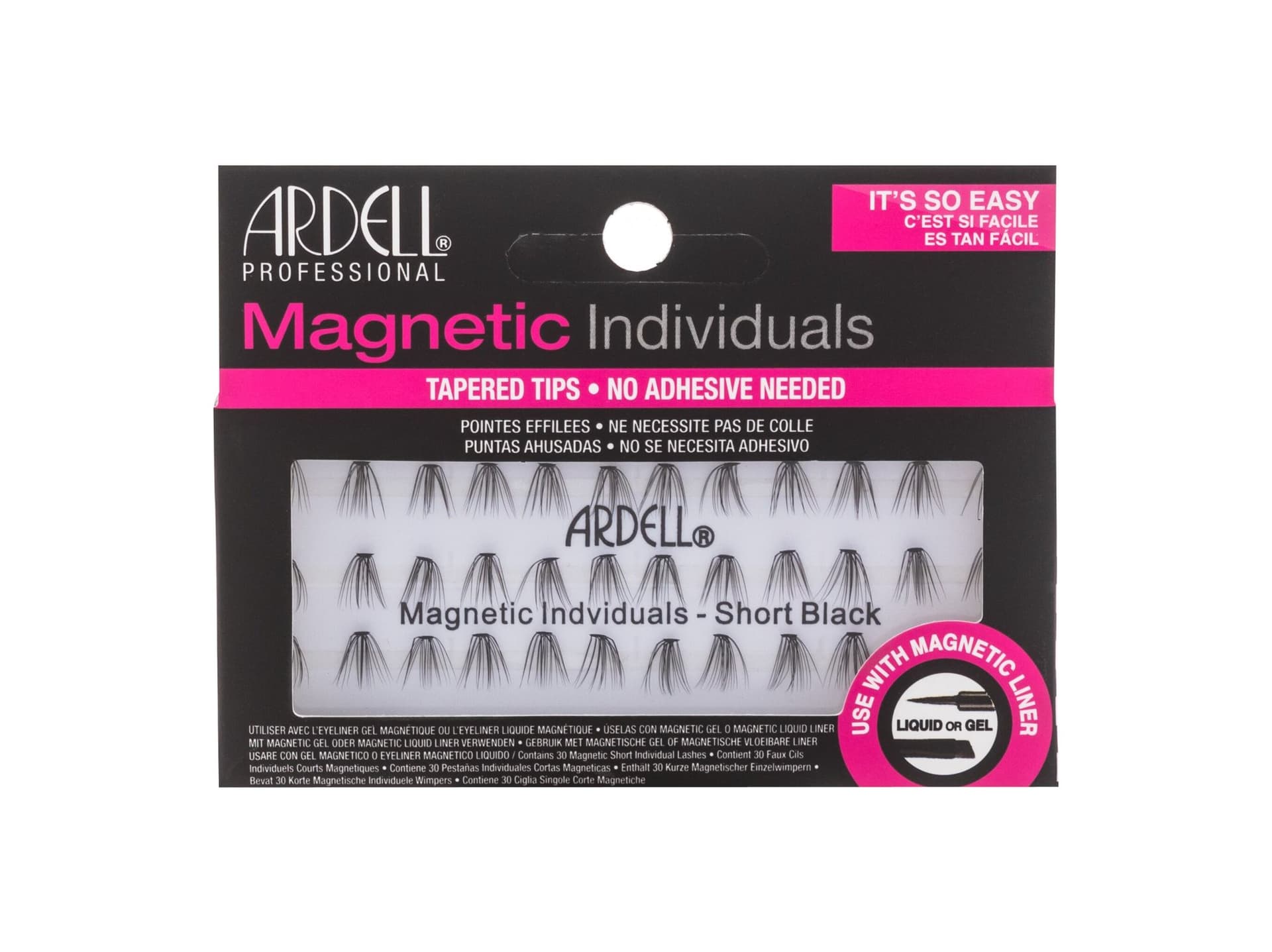 

Ardell Short Black Magnetic Individuals Sztuczne rzęsy 36 szt (W)