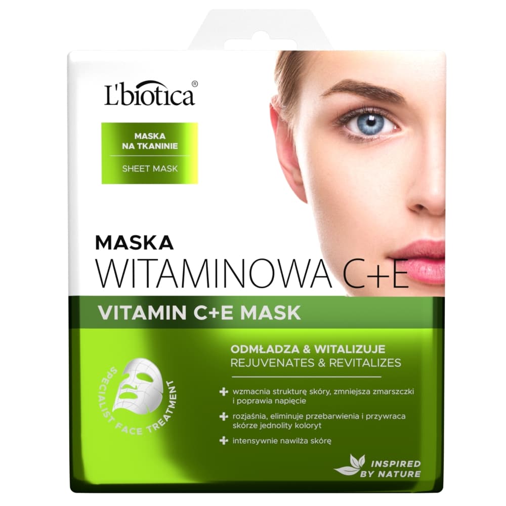 

LB L`biotica Maska Witaminowa na tkaninie 23ml