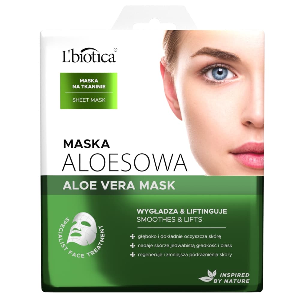 

LB L`biotica Maska Aloesowa na tkaninie 23ml