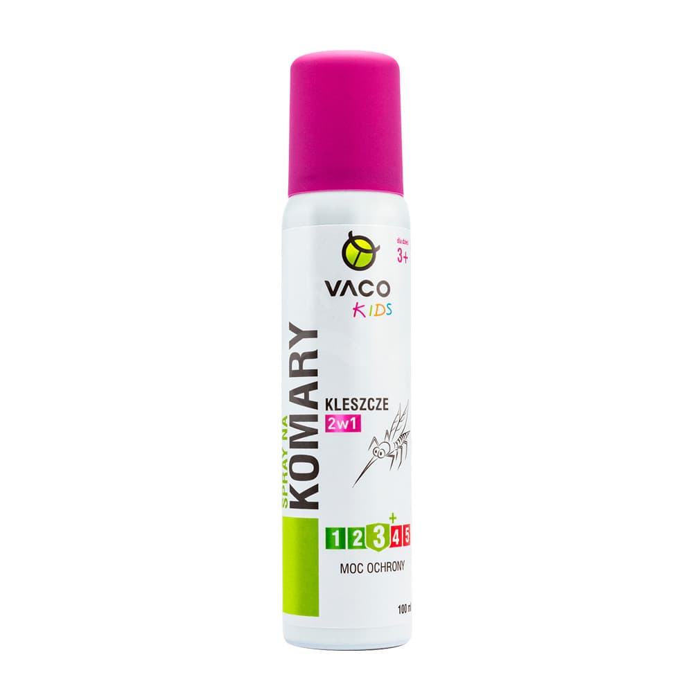 

VACO KIDS Spray na komary i kleszcze 2w1 100ml