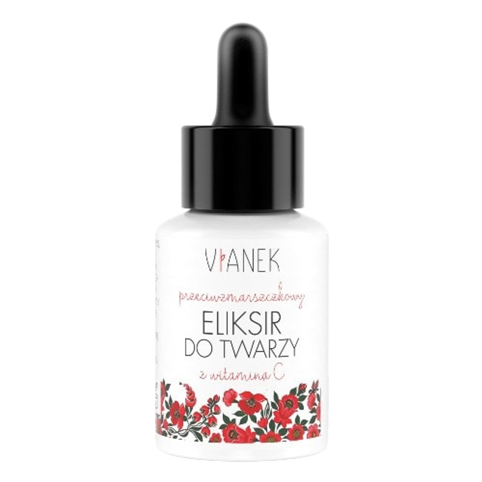 

Vianek Przeciwzmarszczkowy eliksir do twarzy z witaminą C 30ml