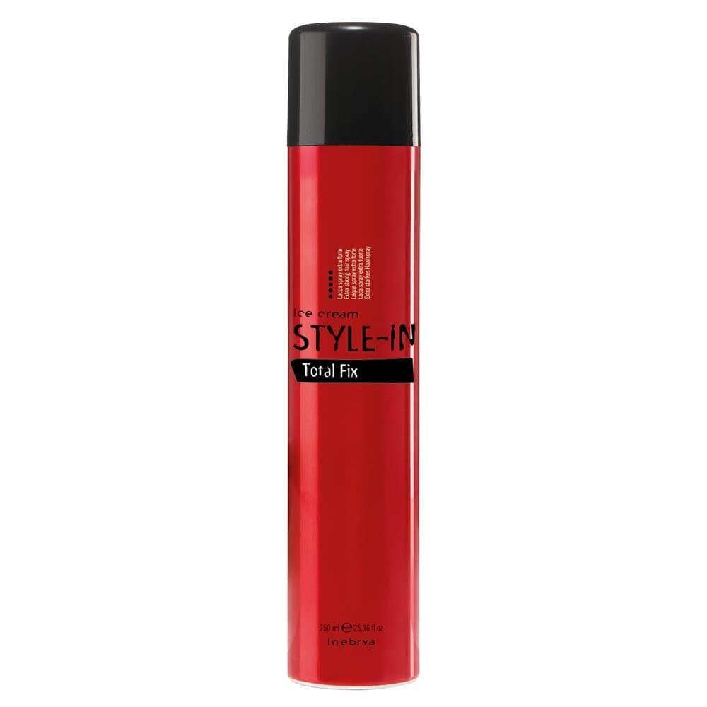 

INEBRYA Ice Cream Style-In Total Fix Hairspray ekstra mocny lakier do włosów 750 ml