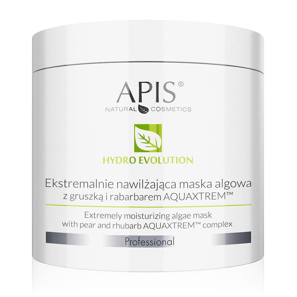 

Apis hydro evolution ekstremalnie nawilżająca maska algowa z gruszką i rabarbarem aquaxtrem™ 200 g