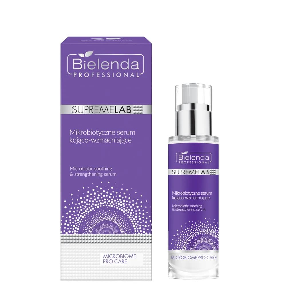 

Bielenda Professional SupremeLab Microbiome Pro Care mikrobiotyczne serum kojąco-wzmacniające 30ml