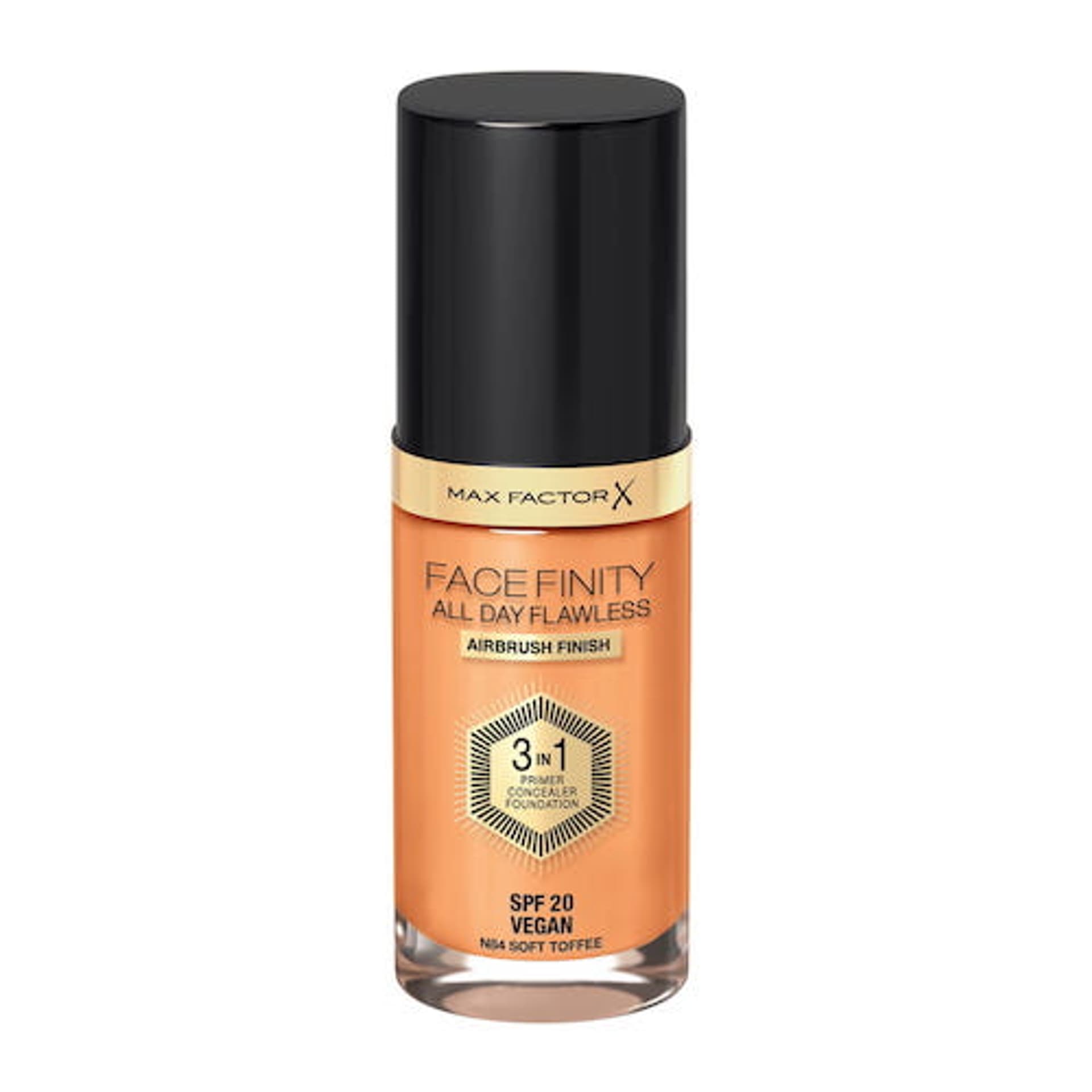 

Max Factor Facefinity All Day Flawless 3w1 kryjący podkład w płynie 84 Soft Toffee 30ml