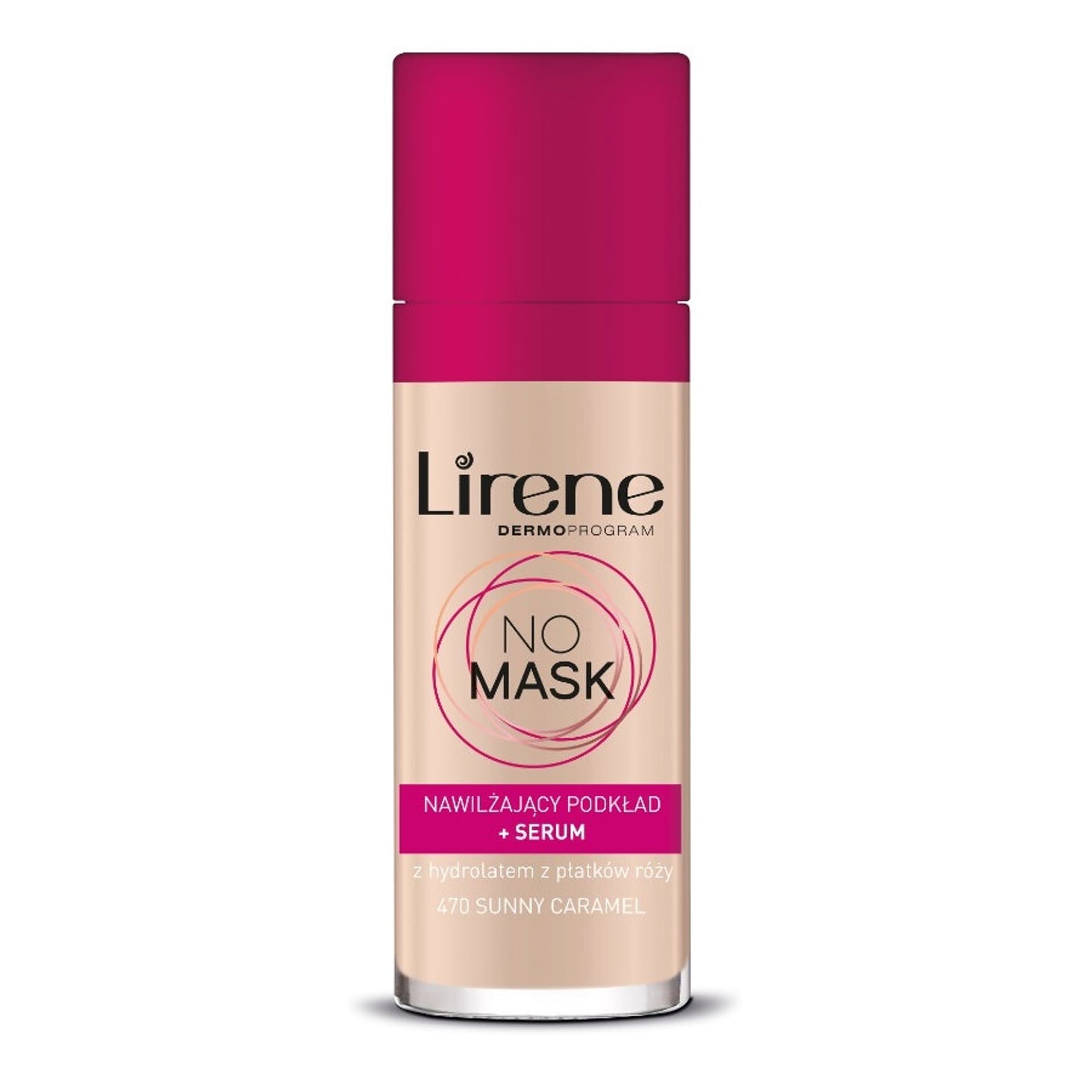 

Lirene No Mask nawilżający podkład + serum 470 Sunny Caramel 30ml