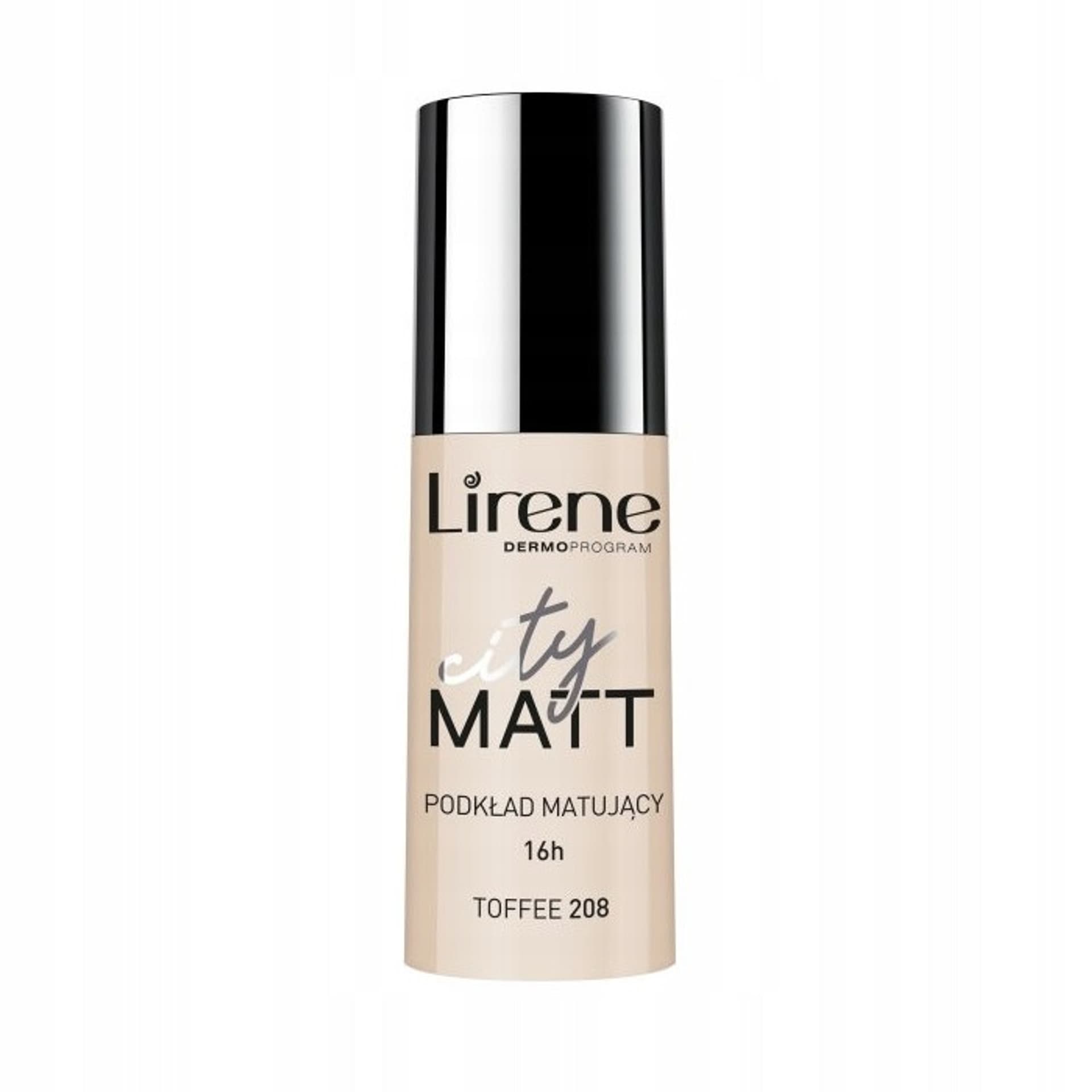 

Lirene City Matt podkład matujący do twarzy 208 Toffee 30ml