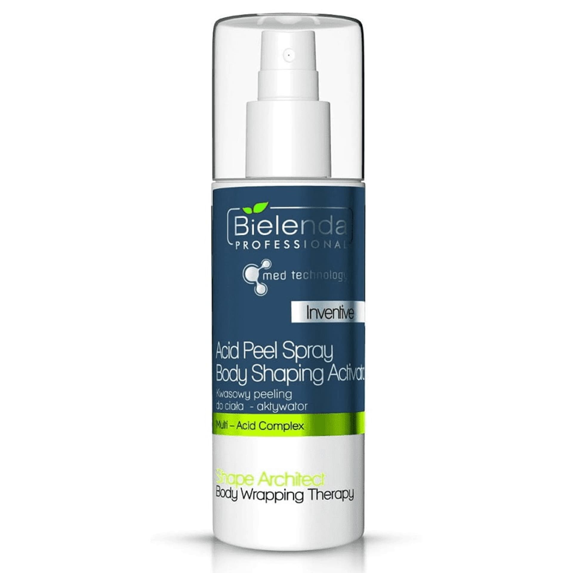

BIELENDA PROFESSIONAL Shape Architect Body Wrapping Therapy Acid Peel Spray Body Shaping Activator kwasowy peeling do ciała-aktywator 150ml