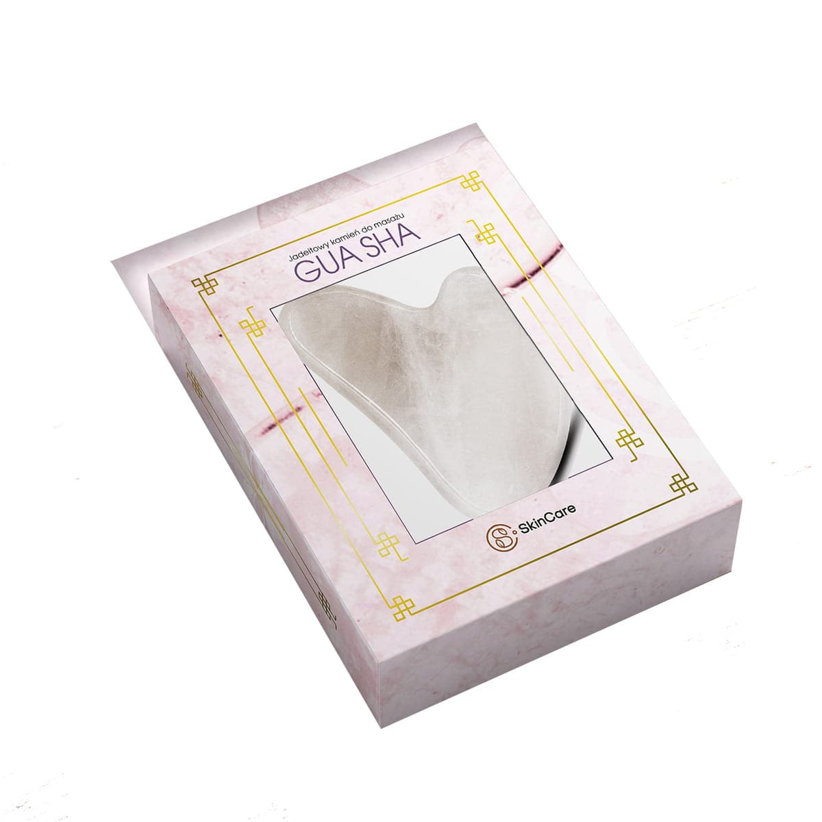 

Skincare Gua Sha ROSE Jadeitowy Kamień Do Masażu