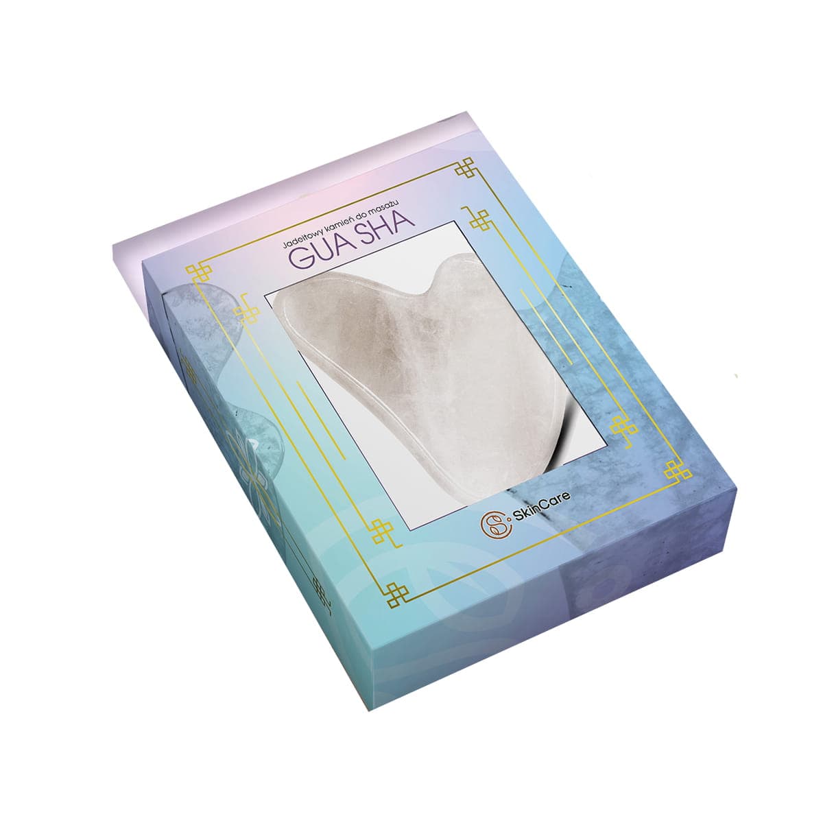 

Skincare Gua Sha White Jadeitowy Kamień Do Masażu