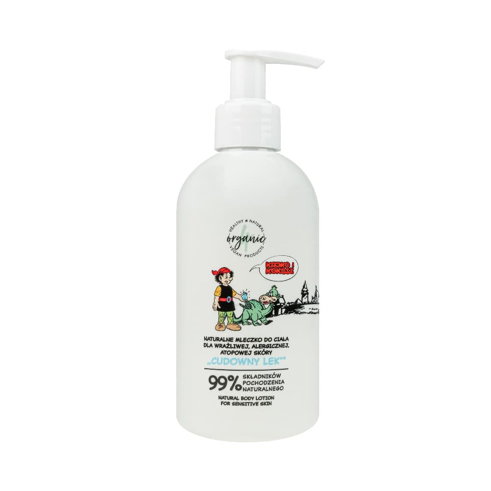 

4organic Kajko i Koszko Cudowny Lek naturalne mleczko do ciała dla wrażliwej alergicznej i atopowej skóry 200ml