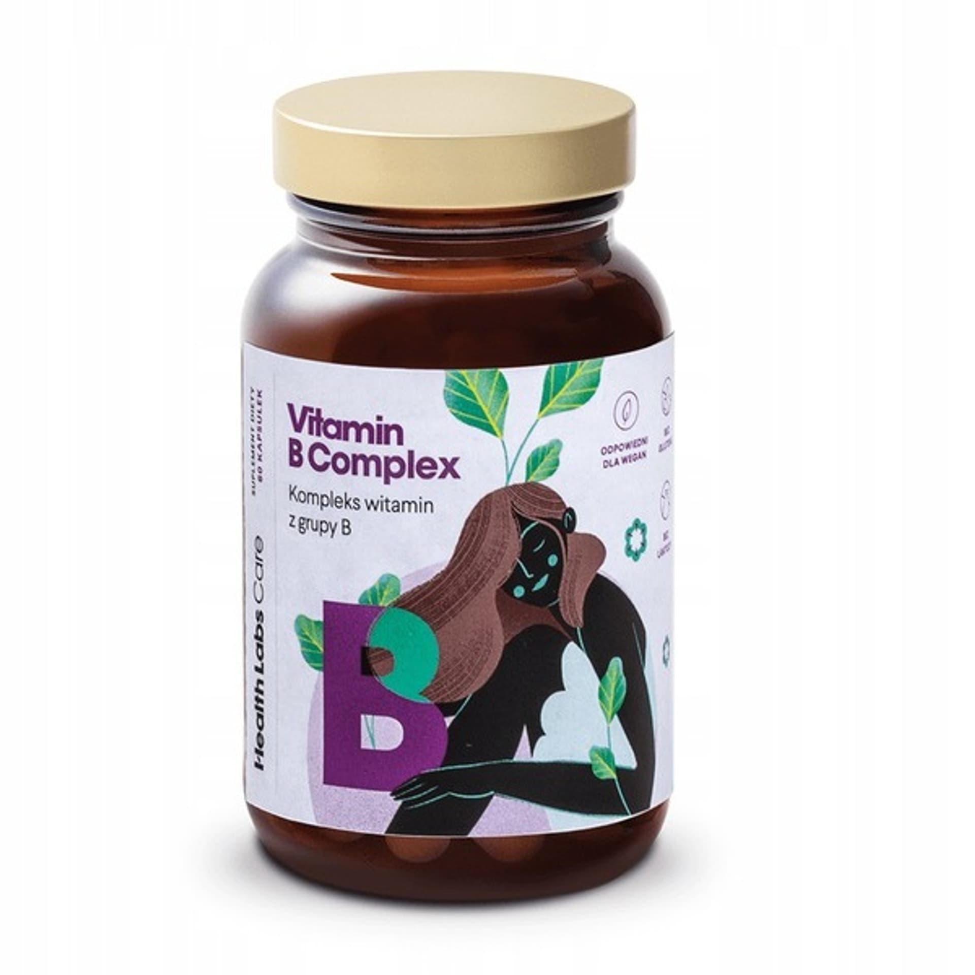 

HealthLabs Vitamin B Complex kompleks witamin z grupy B suplement diety 60 kapsułek