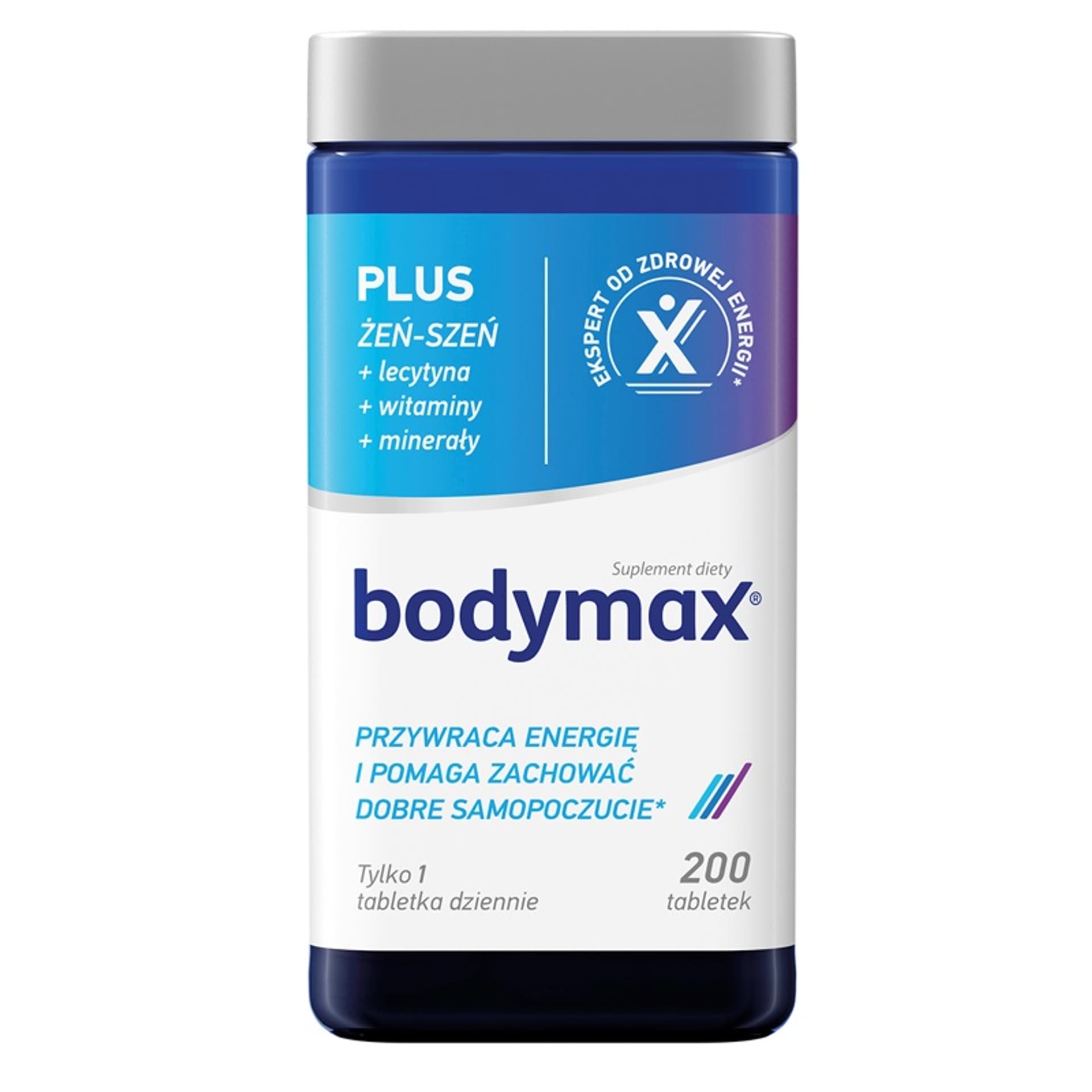 

BODYMAX Plus suplement diety Żeń-Szeń 200 tabletek