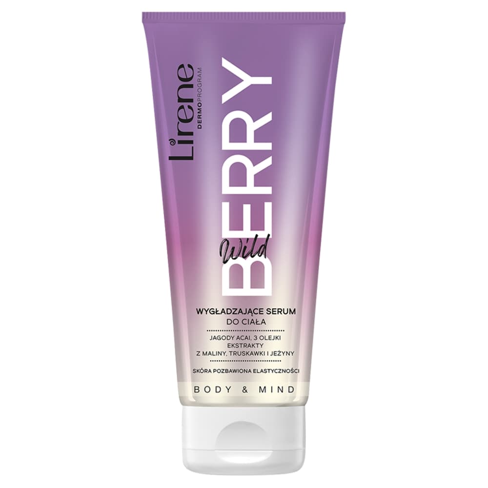 

Lirene Body Mind wygładzające serum do ciała Wild Berry 200ml