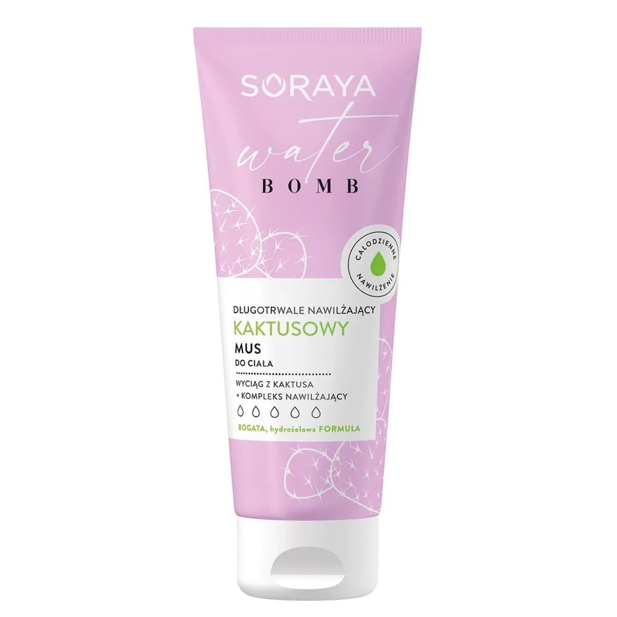 

Soraya Water Bomb Długotrwale Nawilżający Kaktusowy Mus do ciała 200ml