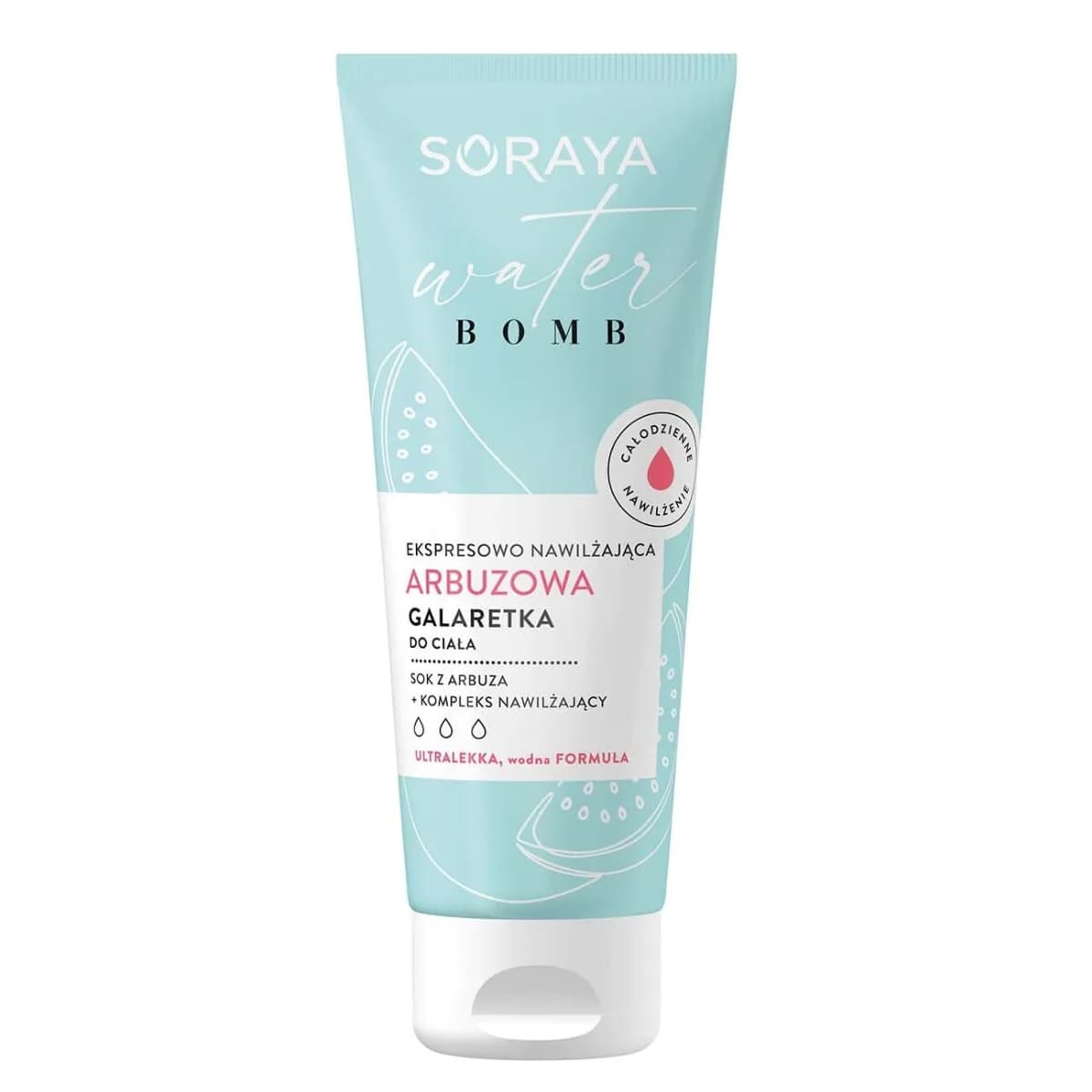 

Soraya Water Bomb Ekspresowo Nawilżająca Arbuzowa Galaretka do ciała 200ml
