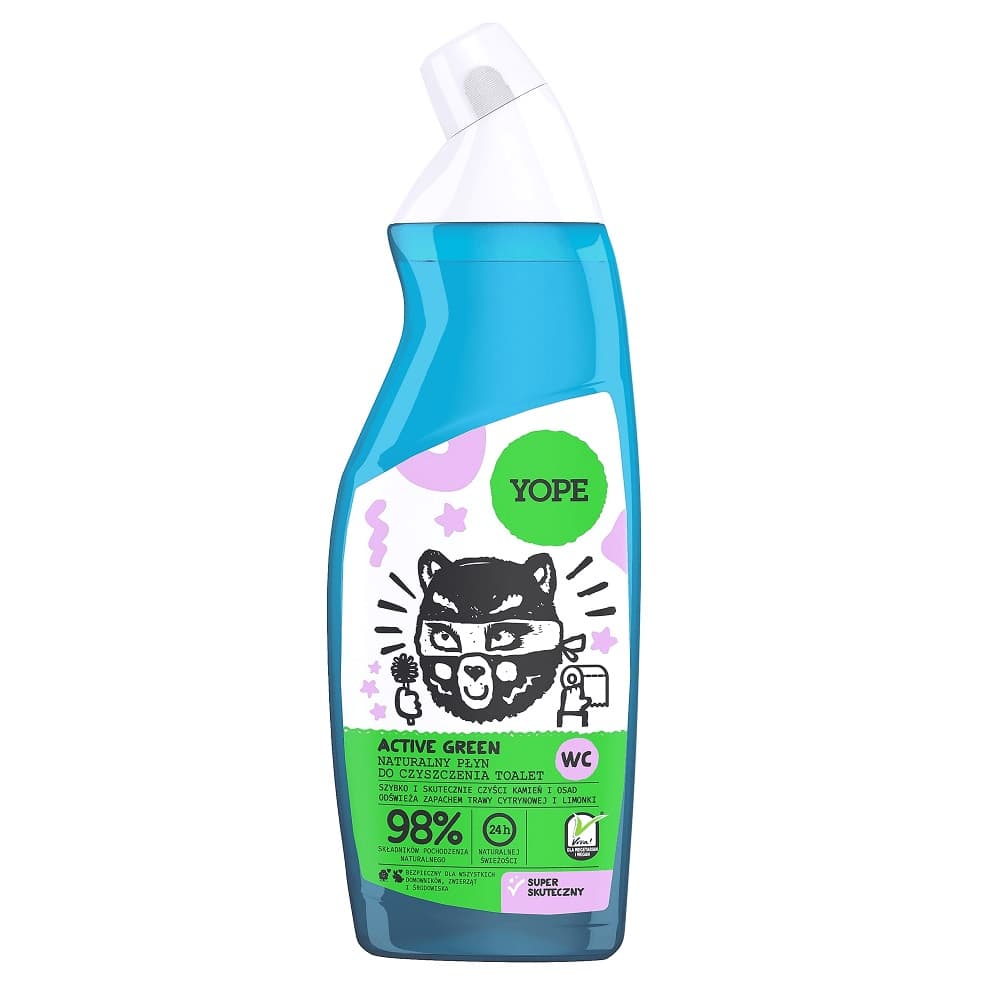 

Yope Active Green Naturalny Płyn do czyszczenia toalet 750ml