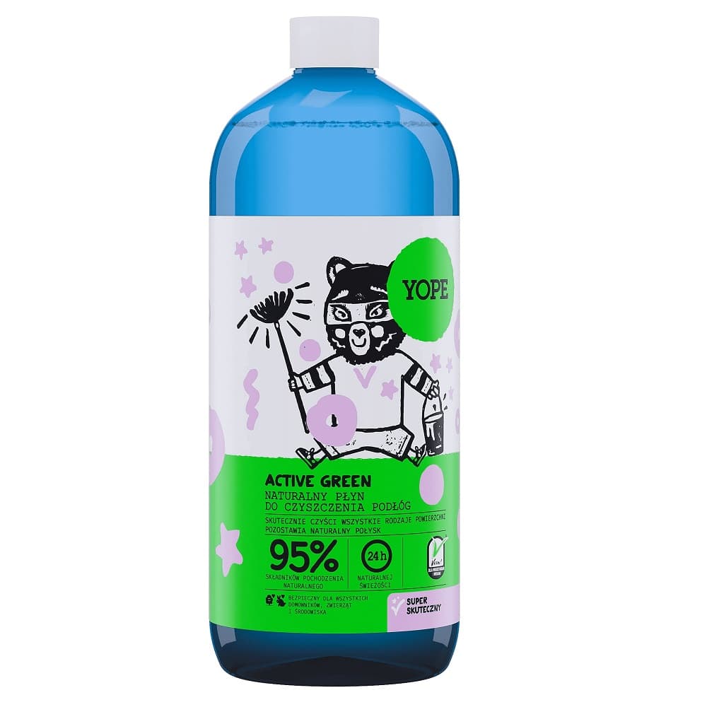 

YOPE Active Green Naturalny Płyn do czyszczenia podłóg 1000ml