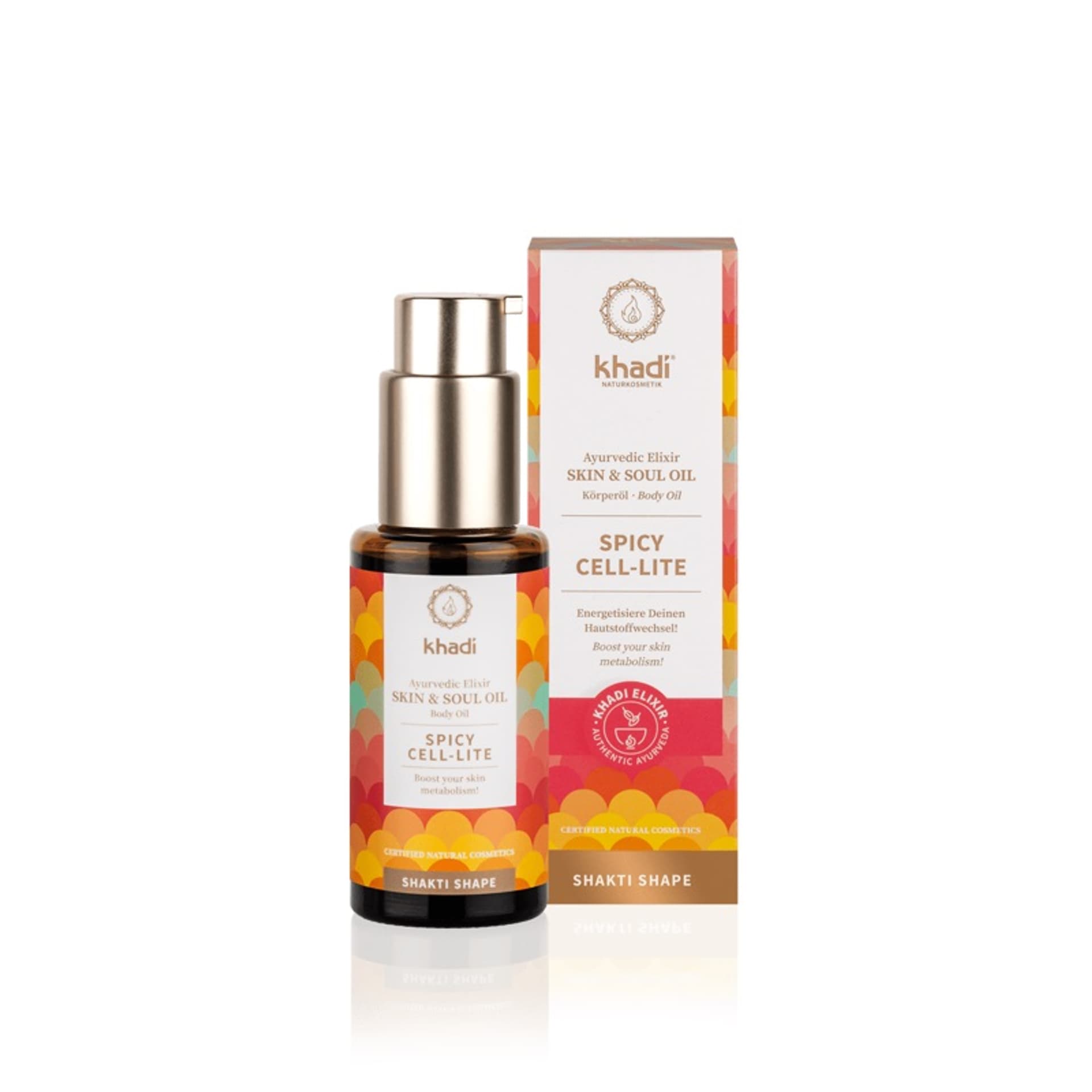 

Khadi SkinSoul Oil pobudzający olejek na cellulit Spicy Cell-Lite 50ml