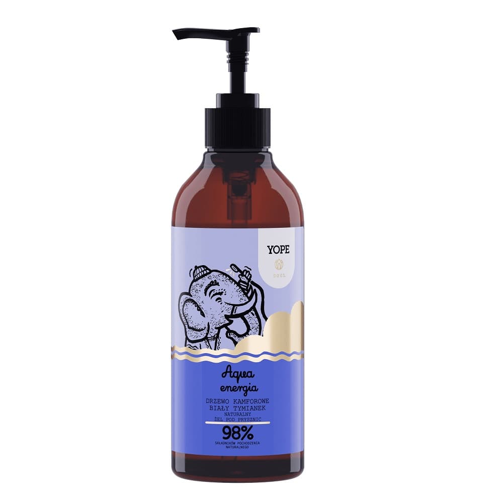 

Yope Naturalny żel pod prysznic Soul Aqua Energia 400ml