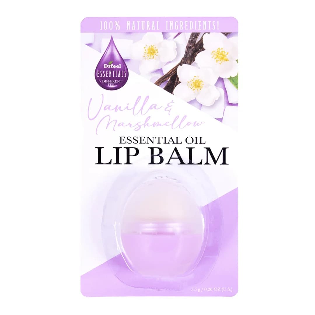 

Difeel Essential Oil Lip Balm naturalny balsam do ust Vanilla Marshmellow 7.5g