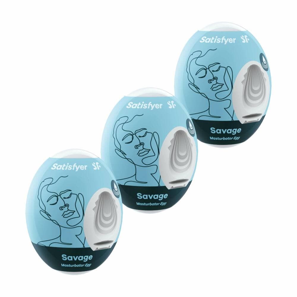 

Satisfyer Masturbator Eggs zestaw jajek do masturbacji Savage