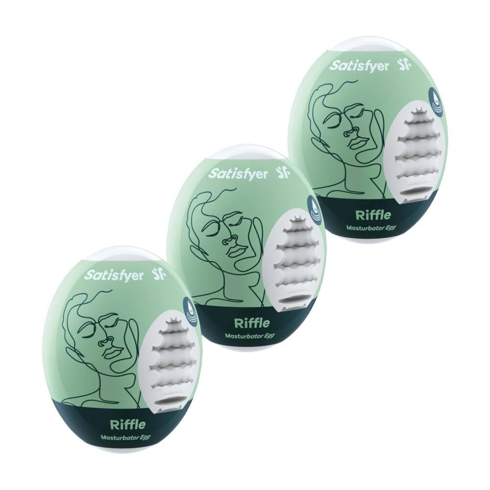 

Satisfyer Masturbator Eggs zestaw jajek do masturbacji Riffle