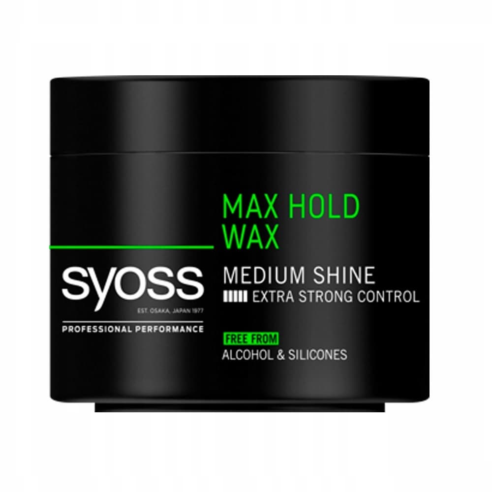 

Syoss Wosk stylizujący do włosów Max Hold Medium Shine 150ml