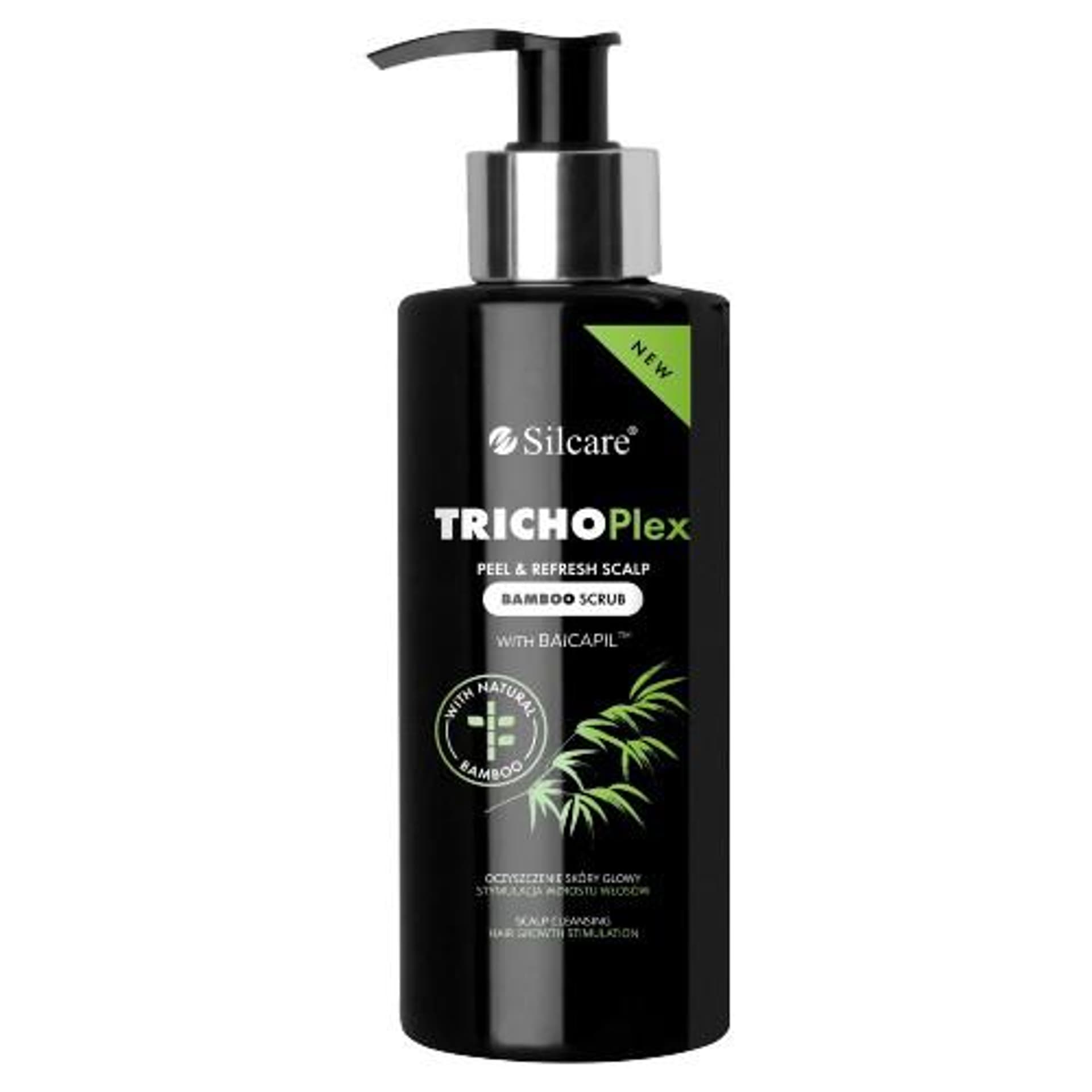 

Silcare Trichoplex PeelRefresh Bamboo Scrub głęboko oczyszczający peeling do skóry głowy 250ml