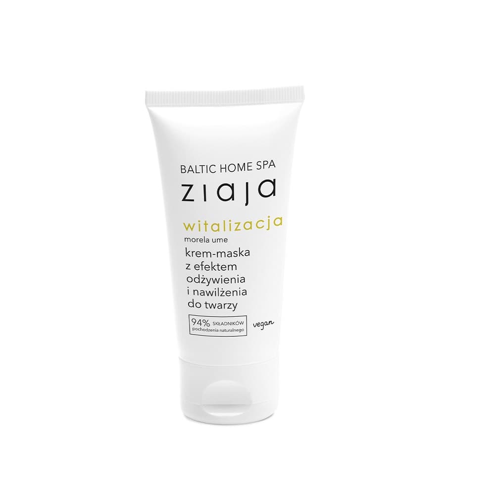 

Ziaja Baltic Home Spa Witalizacja krem-maska z efektem odżywienia i nawilżenia do twarzy 50ml