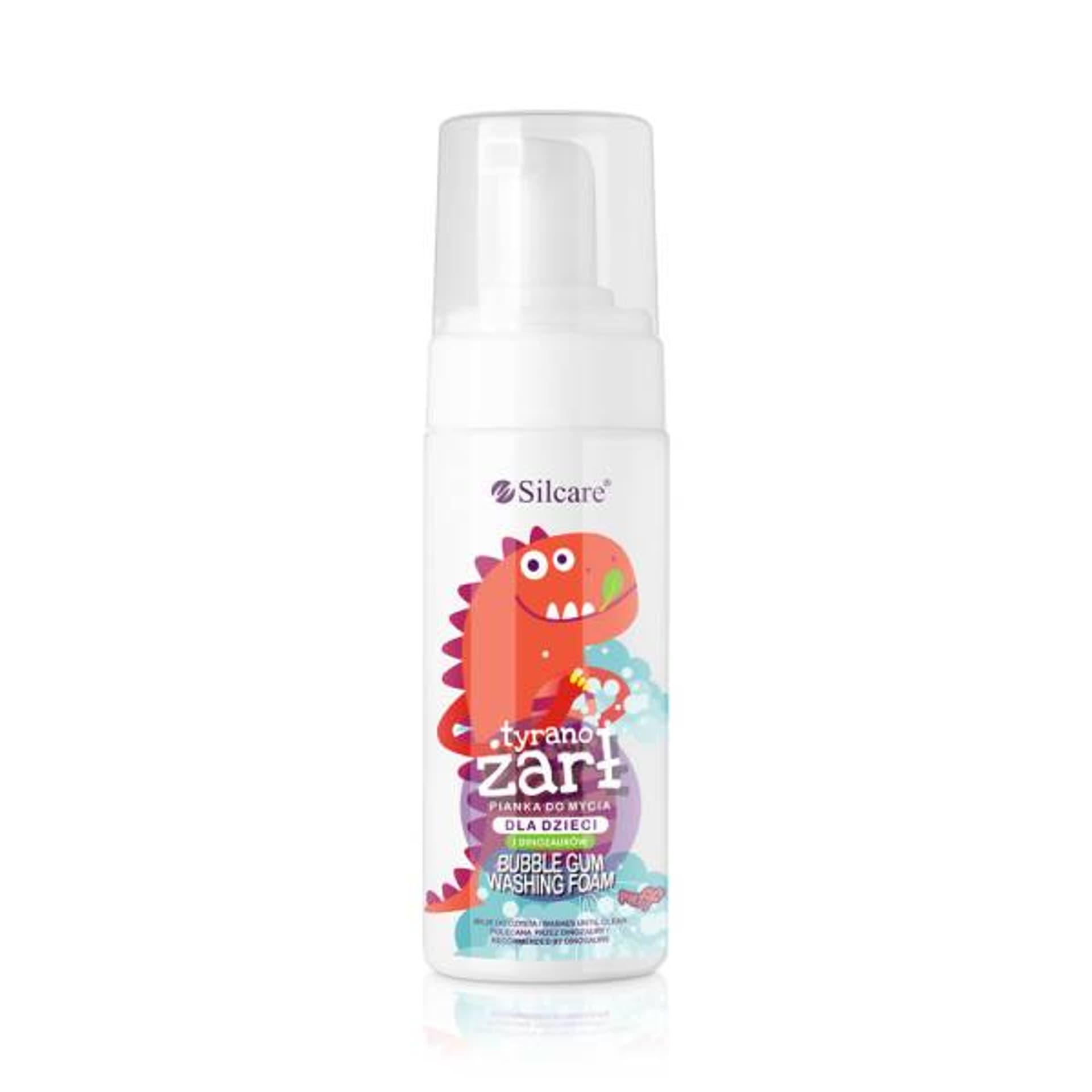 

SILCARE Bubble Gum Washing Foam pianka do mycia dla dzieci Tyranożarł 200ml
