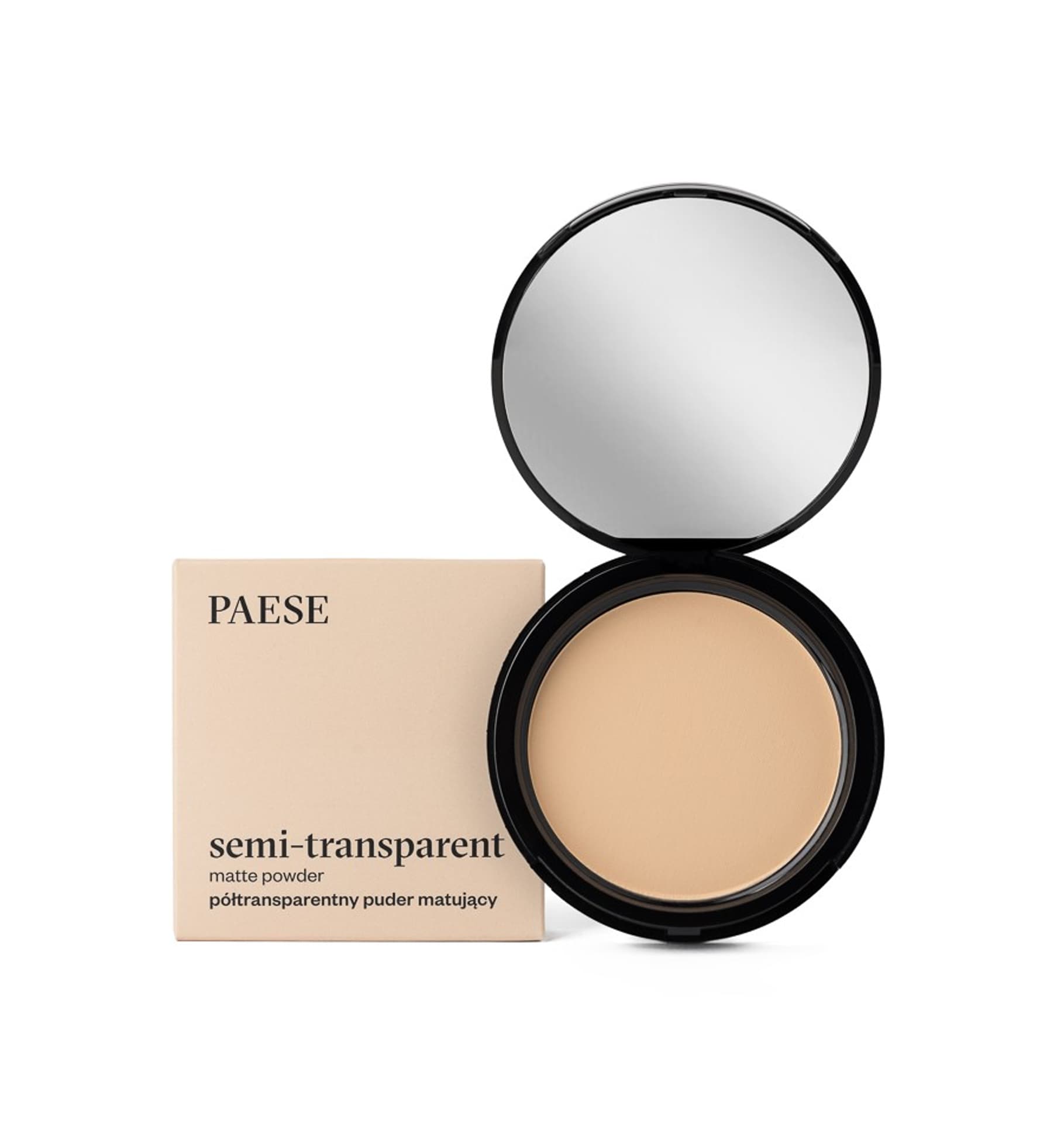 

Paese Semi-Transparent Matte Powder półtransparentny puder matujący 3A Złoty Beż 9g