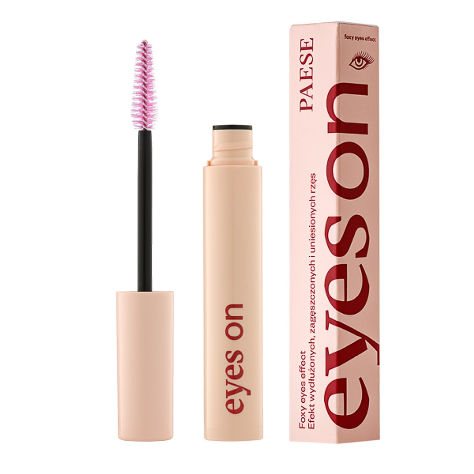 

Paese Eyes On Mascara wydłużająco-zagęszczający tusz do rzęs 8ml