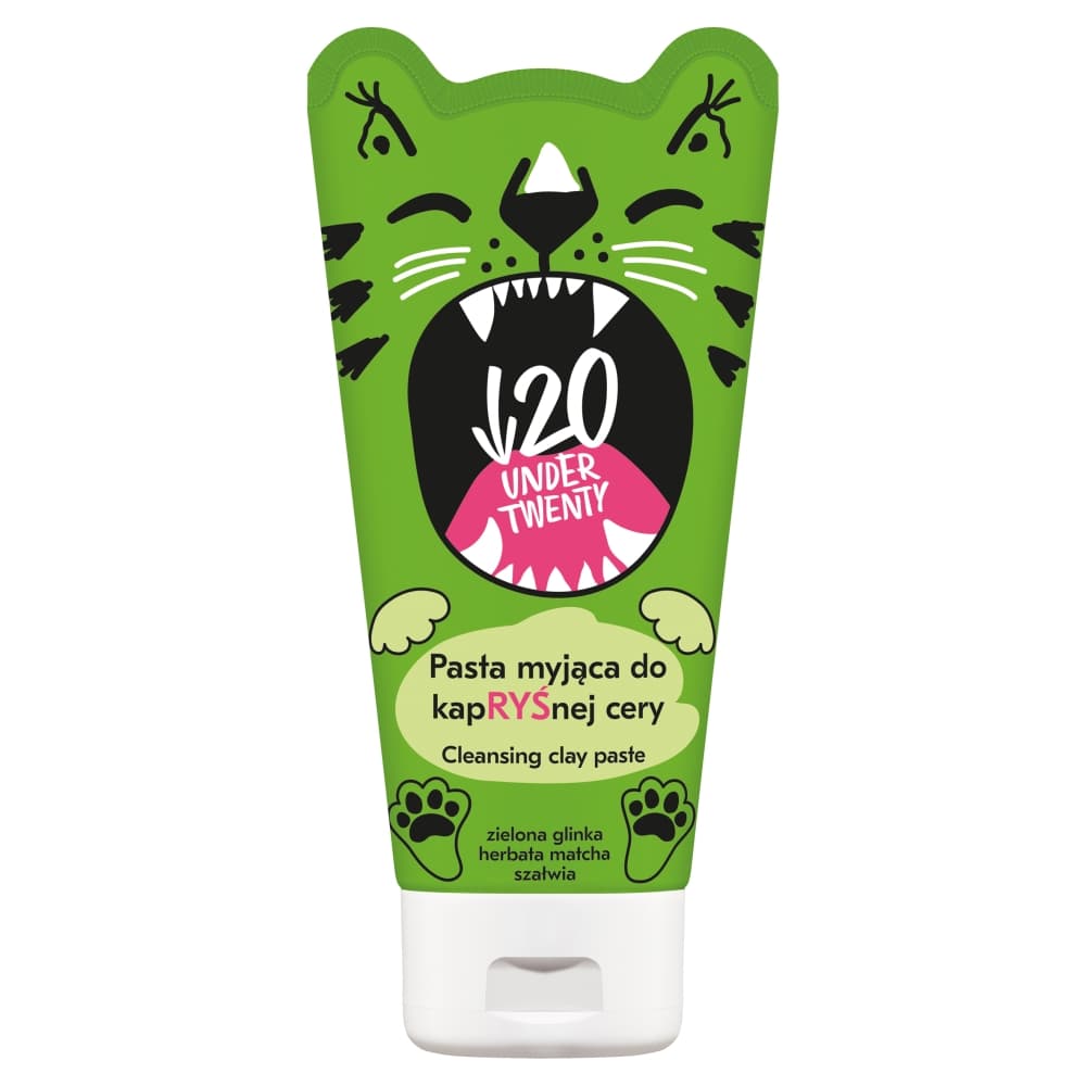 

Under Twenty Anti Acne pasta myjąca do kapryśnej cery 150ml