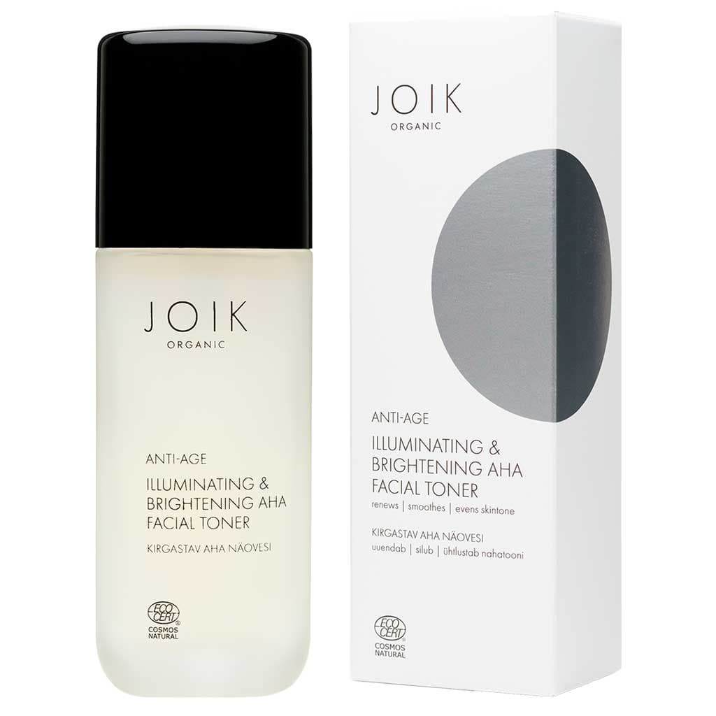 

Joik Organic Anti-Age IlluminatingBrightening AHA Facial Toner rozświetlający tonik do twarzy anti age z kwasami AHA 100ml