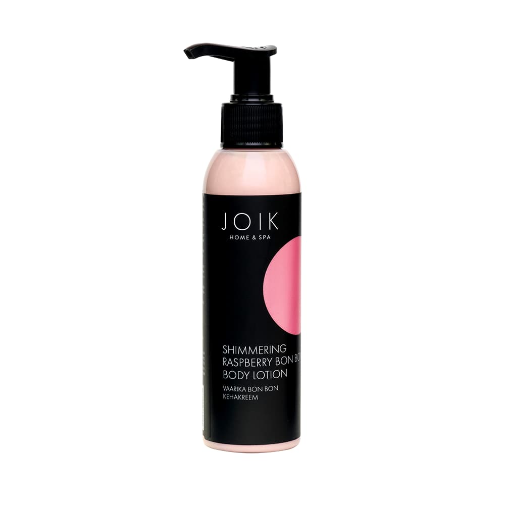 

Joik HomeSpa Shimmering Body Lotion rozświetlający balsam do ciała Malinowy Cukierek 150ml