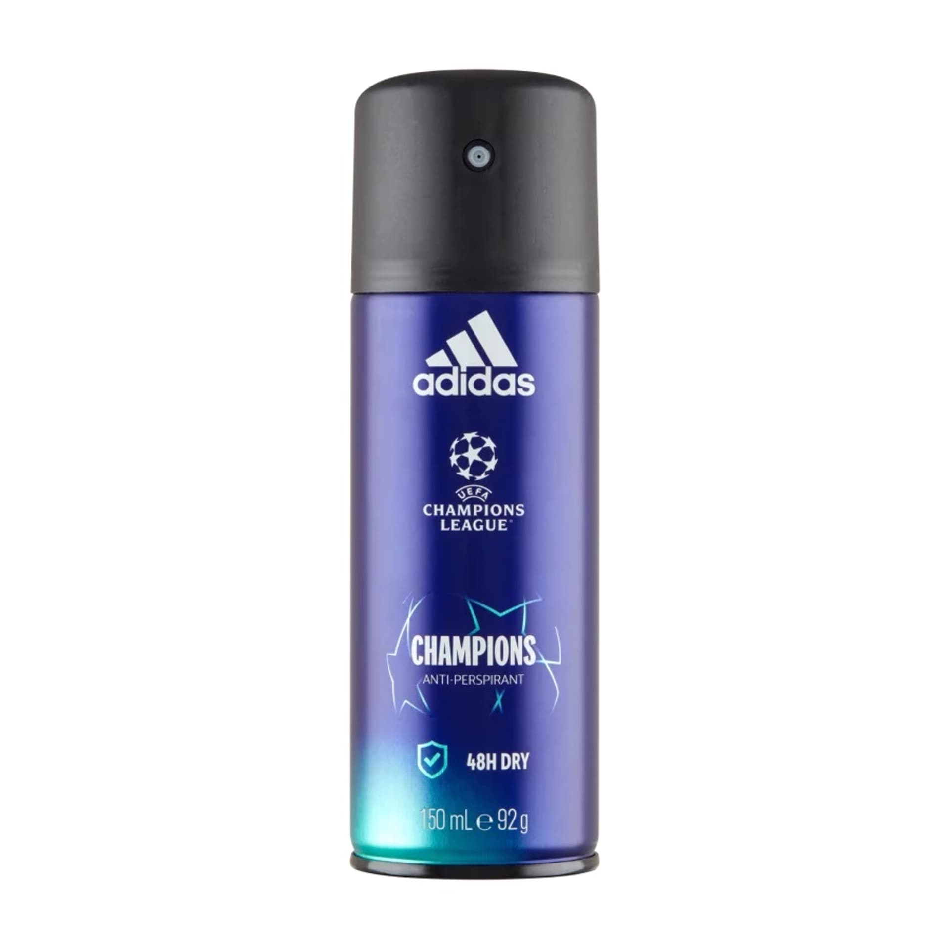 

Adidas Champions League Champions Dezodorant anti-perspirant 48H Dry - spray 150ml