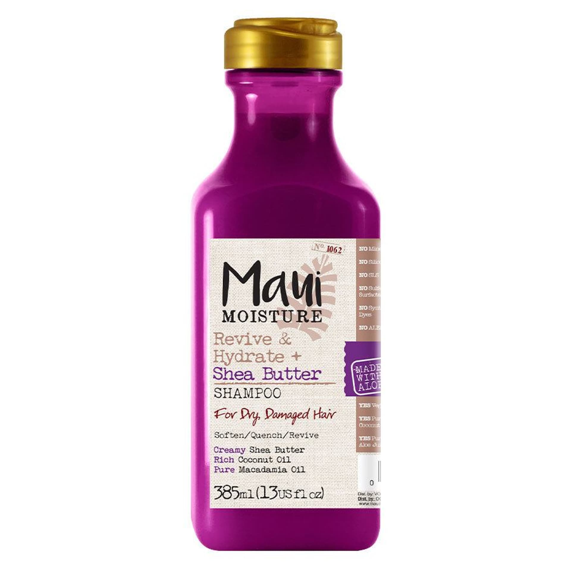 

Maui Moisture Revive Hydrate + Shea Butter Shampoo szampon do włosów suchych i zniszczonych z masłem shea 385ml