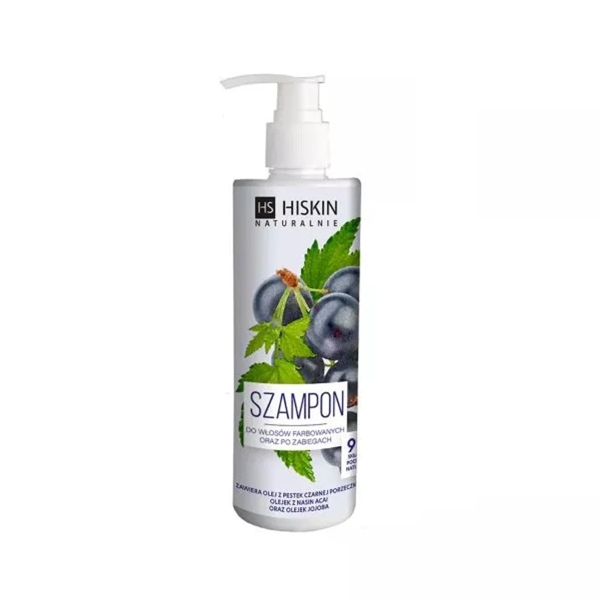 

HiSkin Naturalnie szampon do włosów farbowanych i po zabiegach 300ml