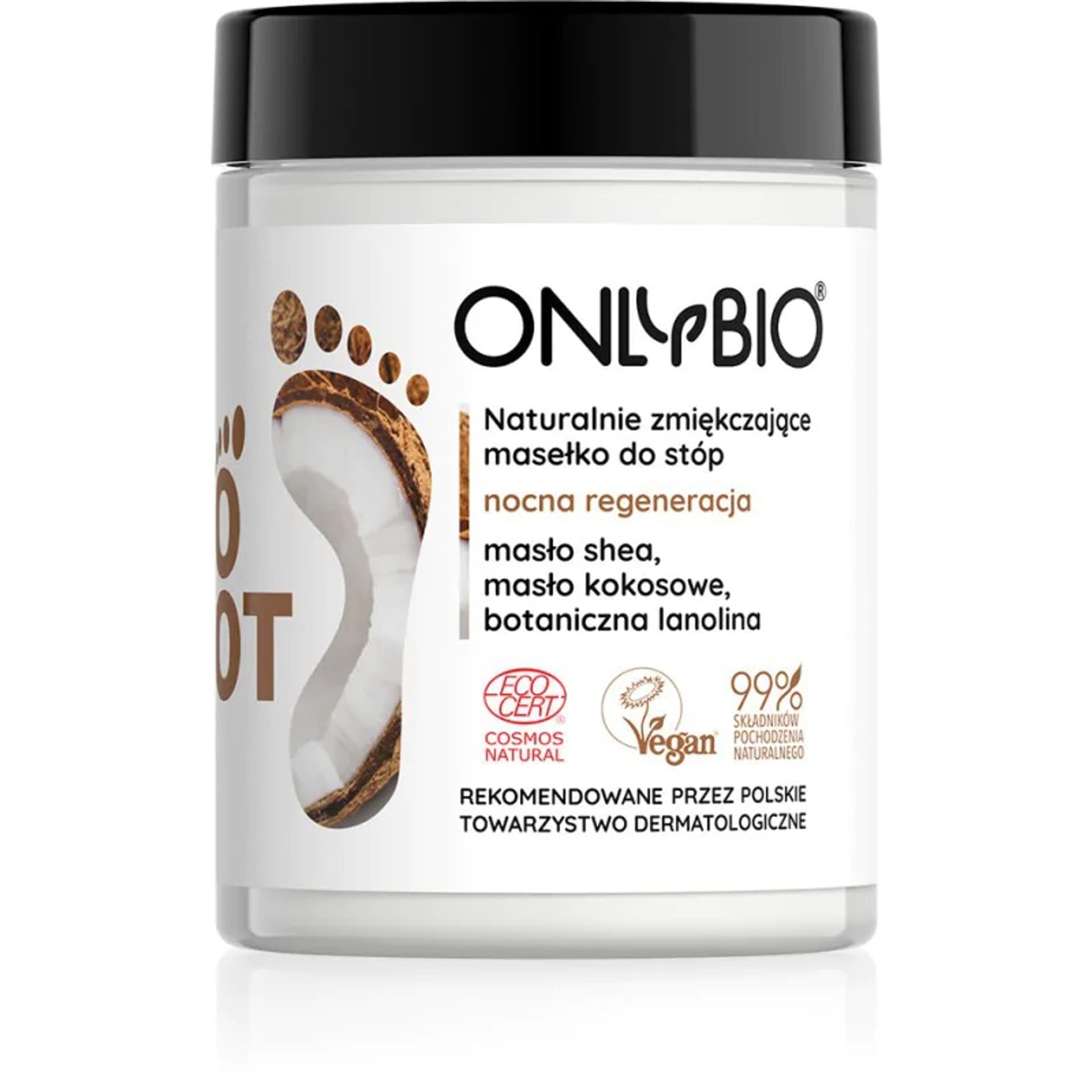 

OnlyBio Foot naturalnie zmiękczające masełko do stóp 90ml