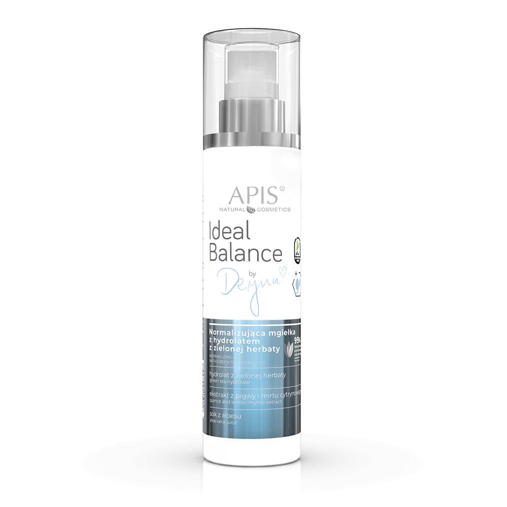 

Apis ideal balance by deynn, normalizująca mgiełka z hydrolatem z zielonej herbaty 150 ml