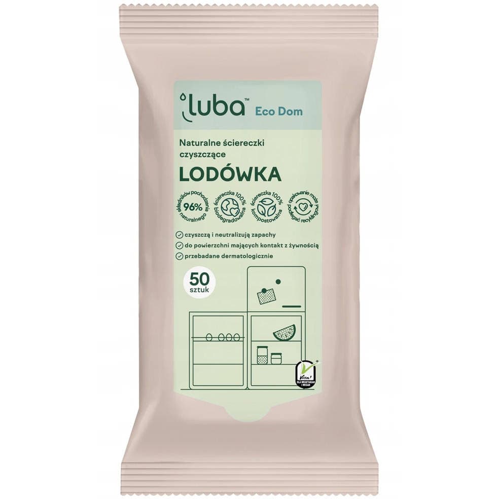 

Luba Eco Dom naturalne ściereczki czyszczące Lodówka 50szt