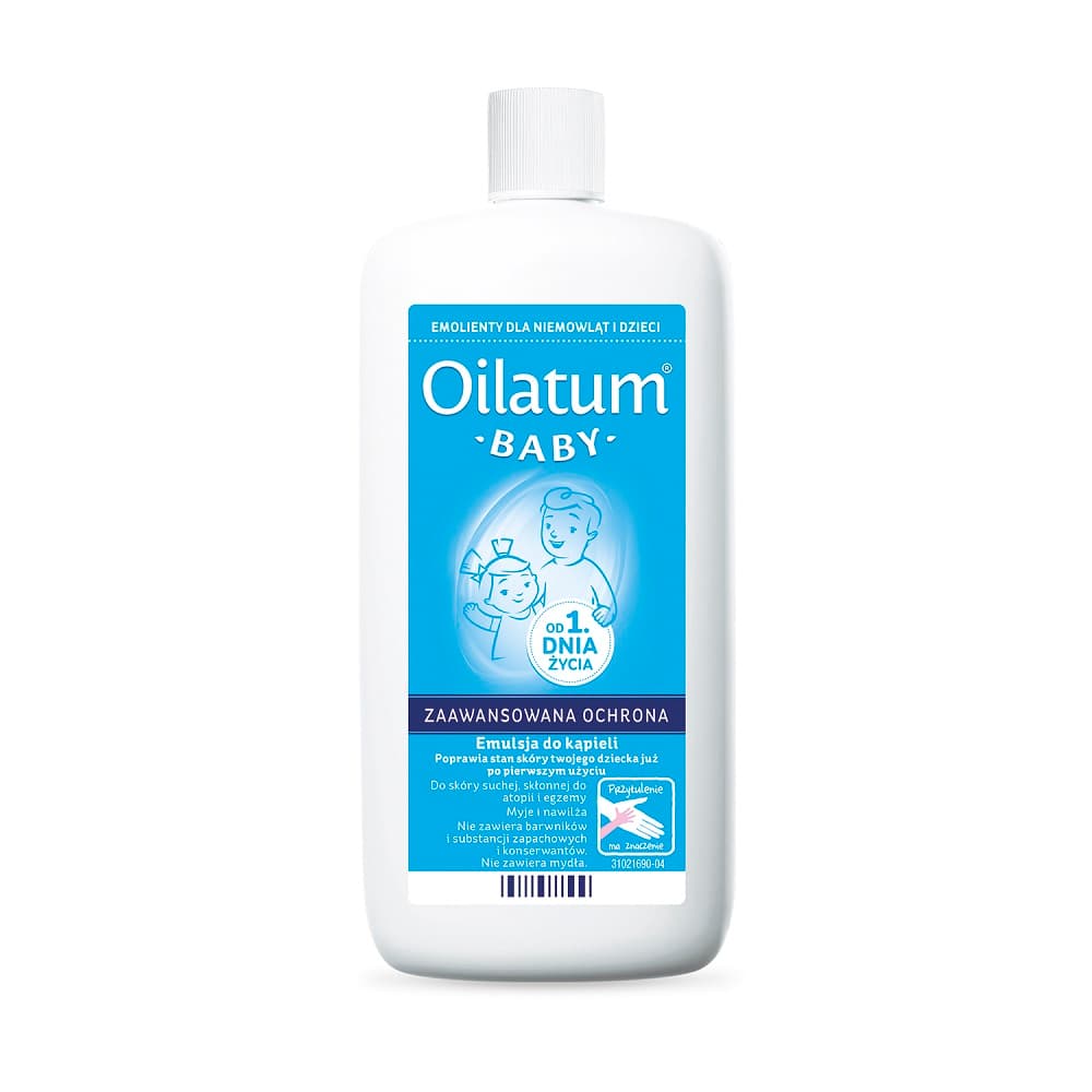 

Oilatum Baby emulsja do kąpieli od pierwszego dnia życia 500ml