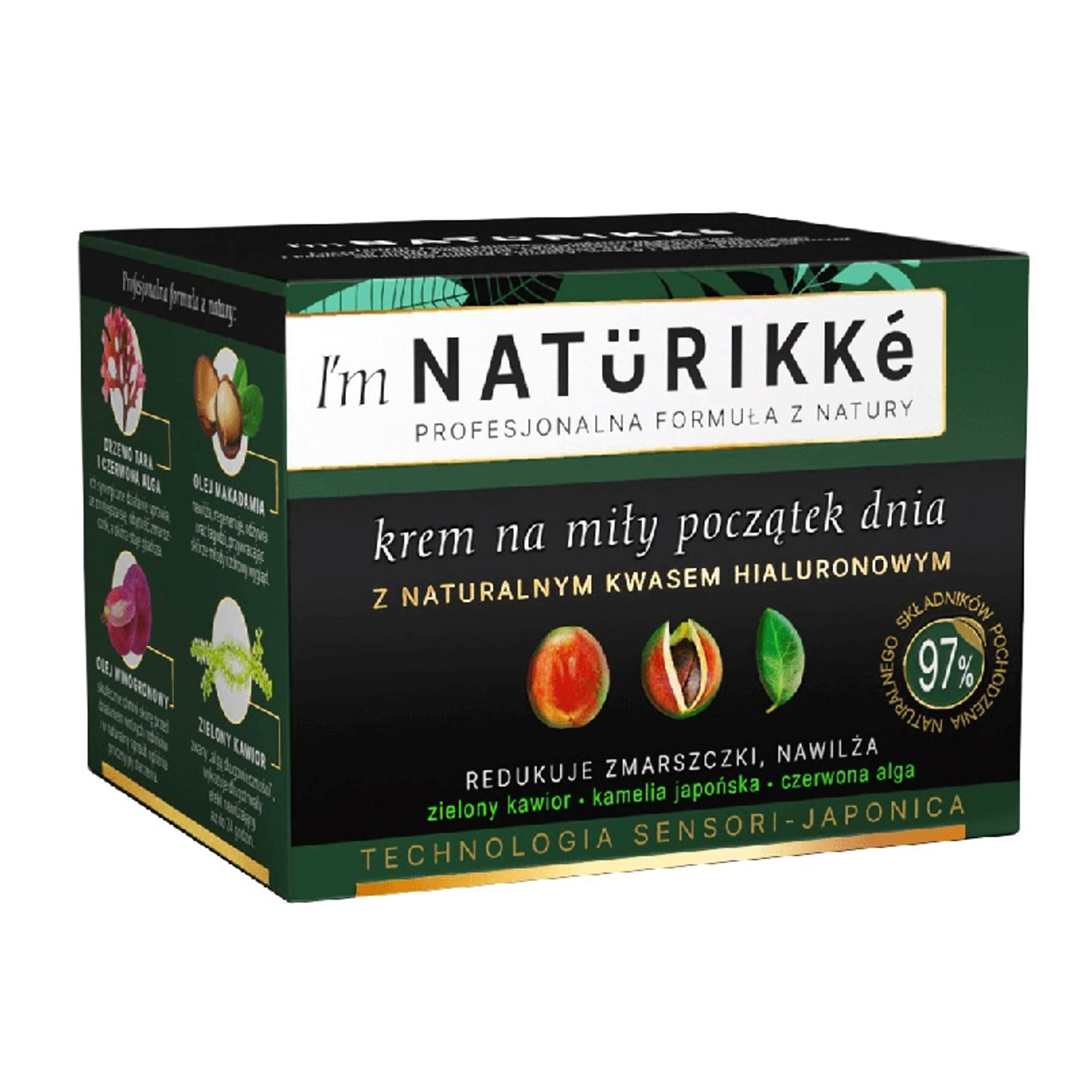 

I'm Naturikke Krem na miły początek dnia z naturalnym kwasem hialuronowym 50ml