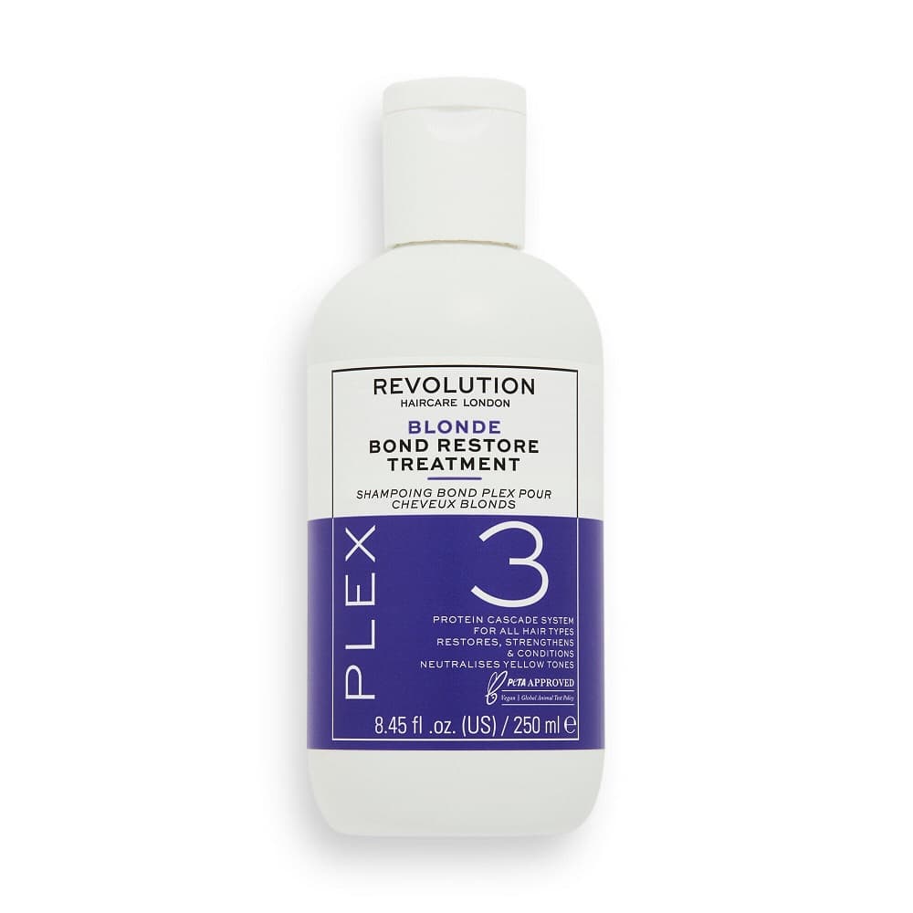 

Revolution Haircare Plex 3 Blonde Bond Restore Treatment 250ml
