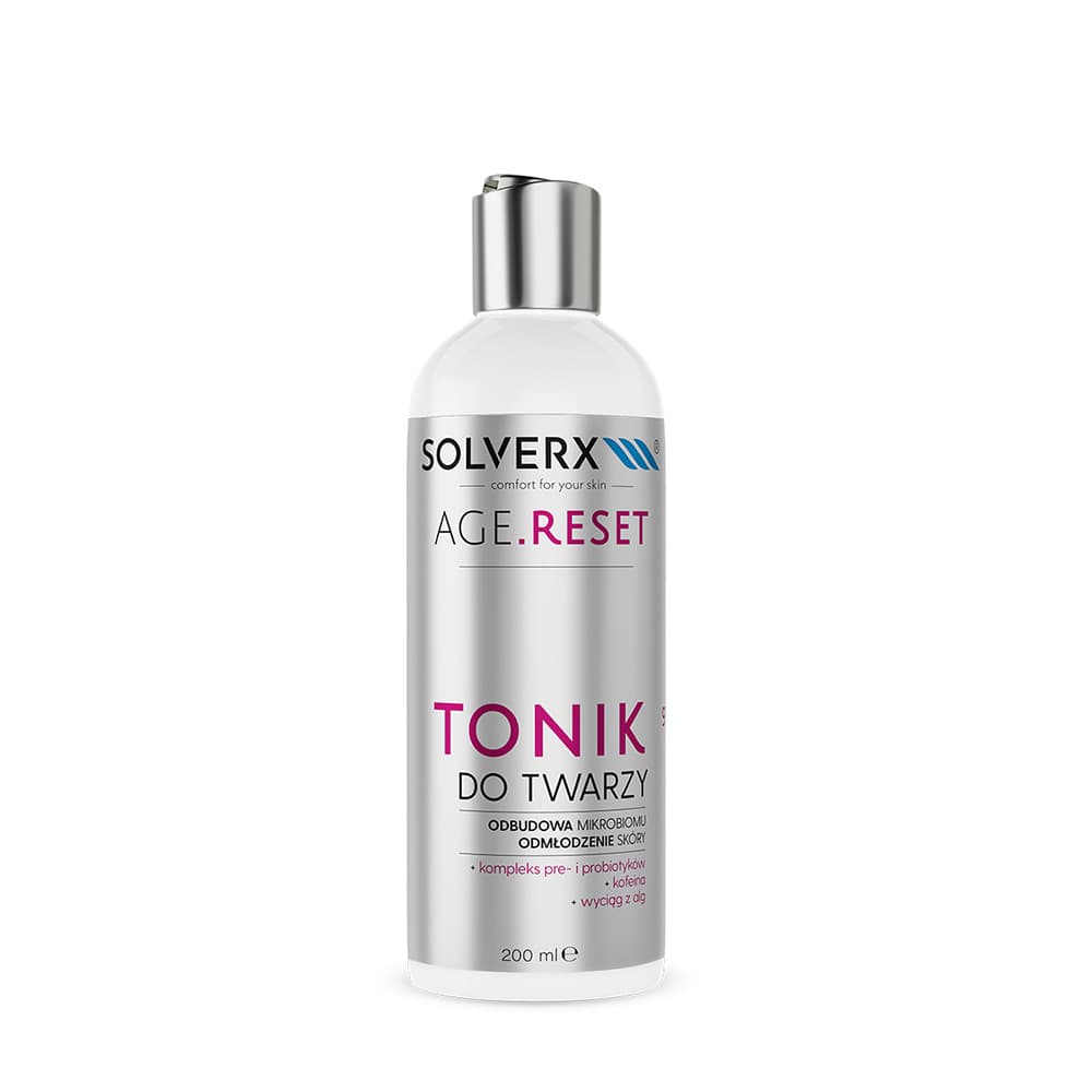 

SolverxAge.Reset Tonik do twarzy - Odbudowa Mikrobiomu&Odmłodzenie Skóry 200ml