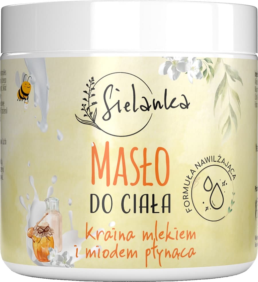 

Sielanka Masło do ciała "Kraina Mlekiem i Miodem Płynąca" - formuła nawilżająca 250ml