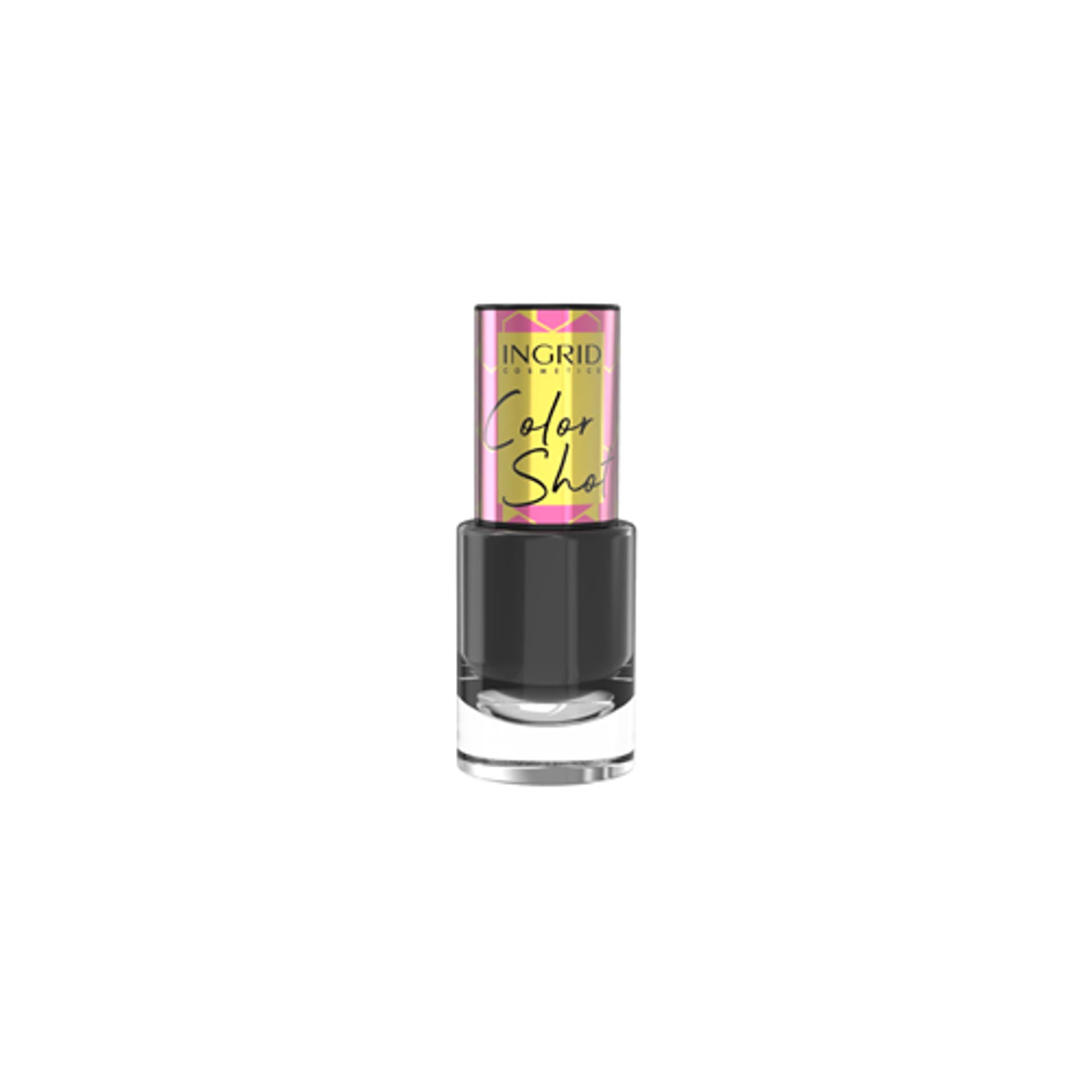 

INGRID Color Shot Nail Polish lakier do paznokci 01 Just Black 7ml