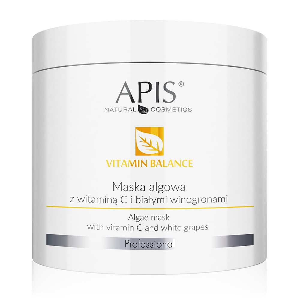 

Apis vitamin balance maska algowa wit. C + białe winogrona 200 g