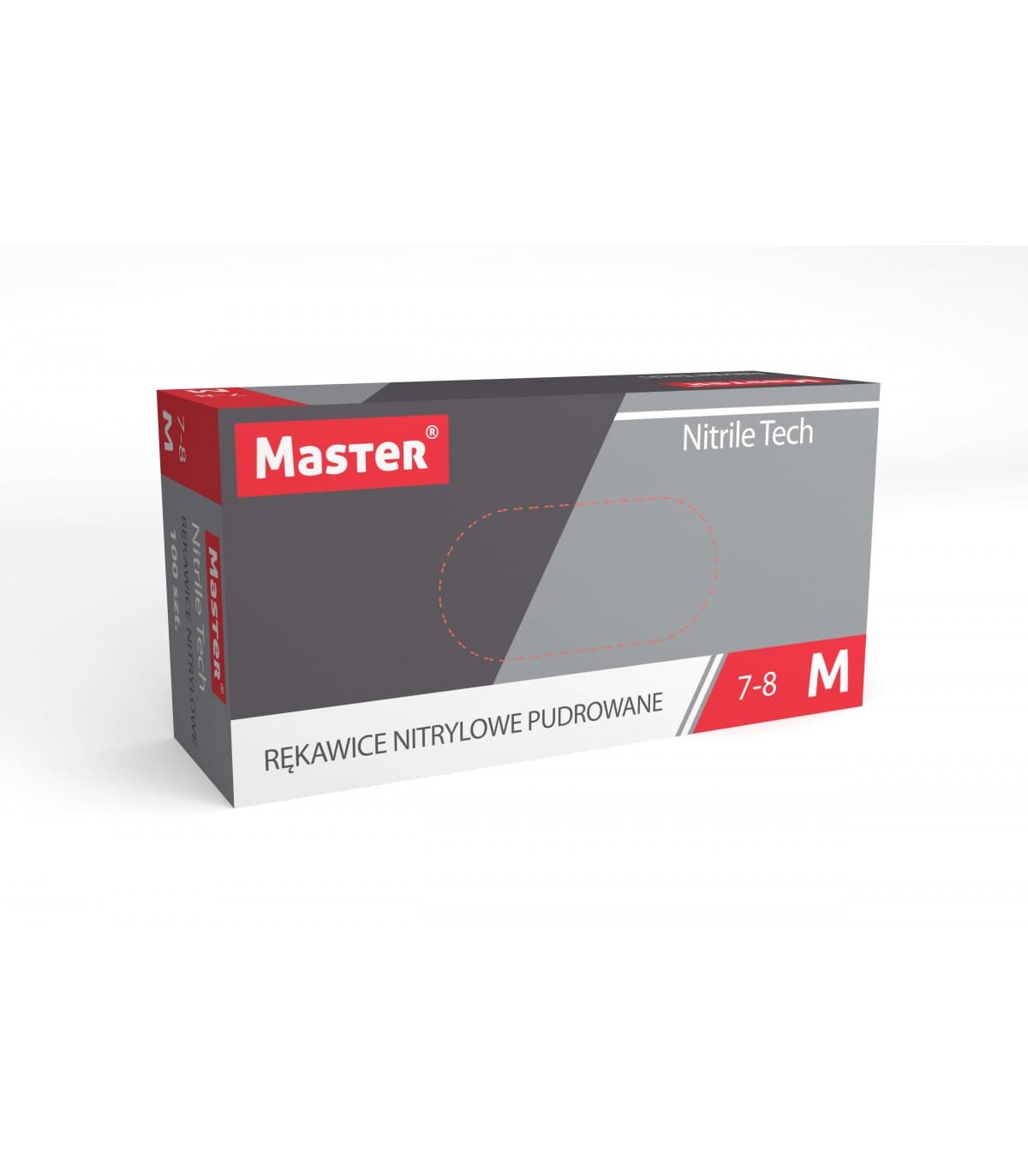 

RĘKAWICE NITRYLOWE MASTER TECH ROZMIAR M